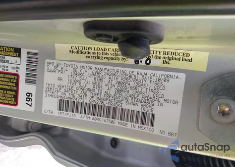 2010 Toyota Tacoma Prerunner V6 from USA, damaged, VIN 3TMKU4HN4AM024773